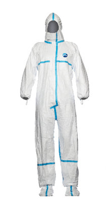 Schutzanzug Tyvek 4B 600 Classic Plus weiss, Socken Gr. L
