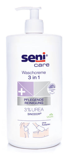 Seni Care 3 in 1 Waschcreme 3% Urea 1000 ml