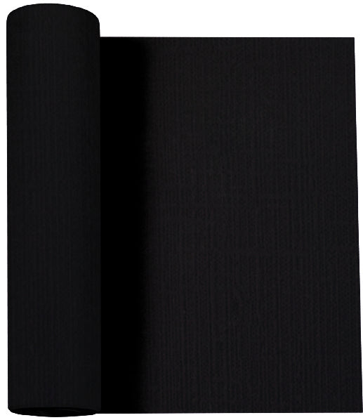 Evolin Tischläufer Tête-à-Tête schwarz 41 cm x 24 m