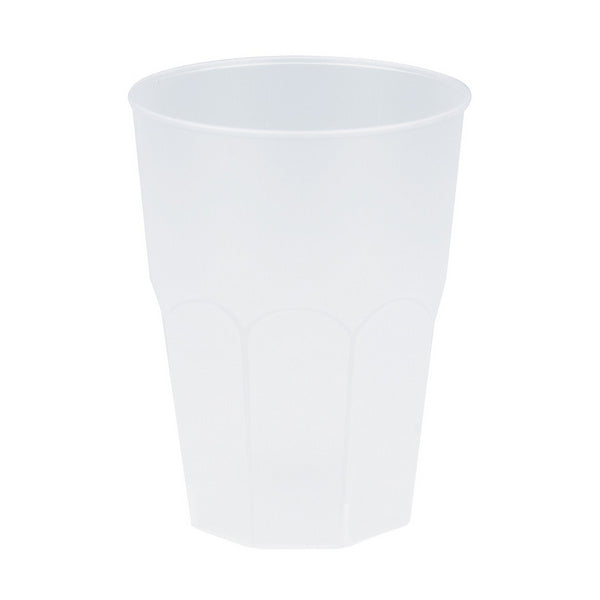 Becher "Cocktail" PP, 4.2 dl transparent frost geeicht 3 dl