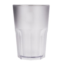 Mehrweg Becher Granitiy, PS,  4 dl transparent frost