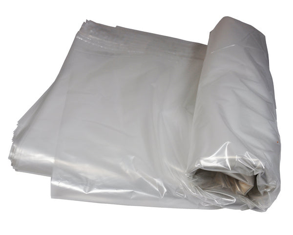 Kehrichtsäcke 200lt PREMIUM, LD-PE transparent, 0.05mm 700+250x12