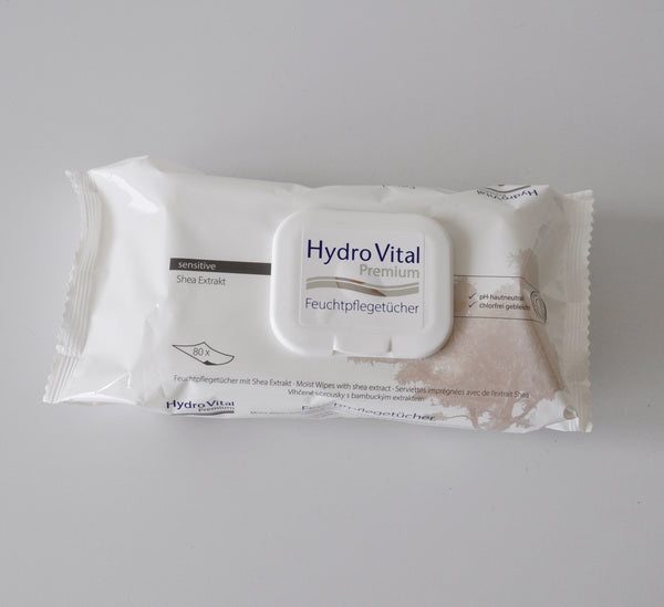 Hydrovital Feucht- pflegetücher Premium Softpack m.Klickver. alko