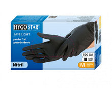 Handschuhe Nitril SAFE Light schwarz S