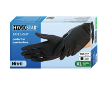 Handschuhe Nitril SAFE Light schwarz XL