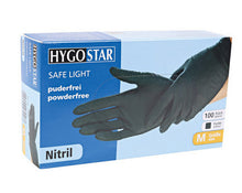 Handschuhe Nitril SAFE Light schwarz XXL
