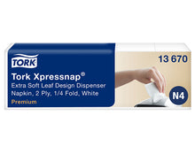 Spenderservietten Tork Xpressnap weiss, 2-lagig, N4 21,6x33cm, Ex