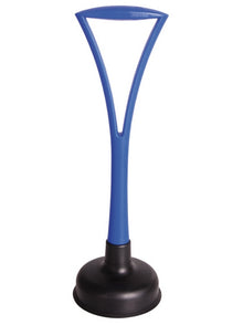 Saugglocke Pump Max aus PP Griff blau Glocke Schwarz
