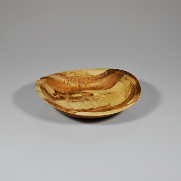 Teller Rund aus Palmblätter braun Ø 18cmx2.5cm
