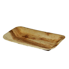 Schale Palmblatt quadratisch braun 240 x 160 x 25 mm