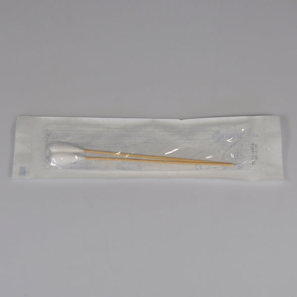 Wattestäbchen steril zu 2 Stück verpackt grosser Kopf 15 cm Holz-