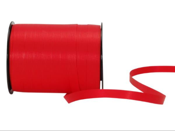 Geschenkband Poly matt rot (770) 10 mm x 250 m