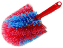 Staubbiene Kugelform blau/rot ohne Stiel