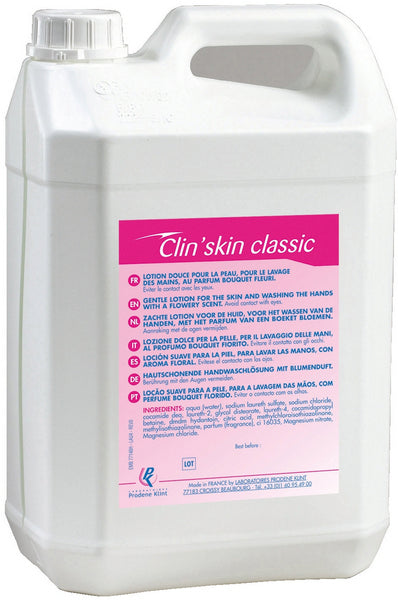 Clin'skin classic Jerrican Lotion für Körper und Hände 5 Liter Bi