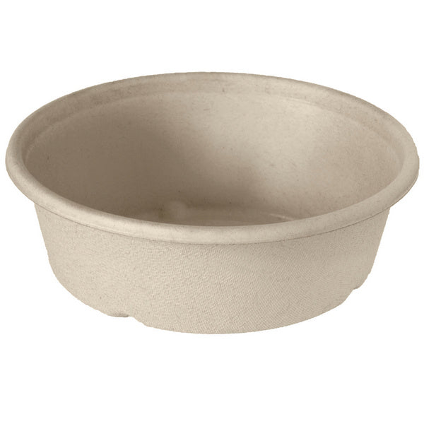 Salatschale 900ml Bagasse braun Ø19.4cmx5.3cm