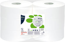WC-Papier Jumbo Zellstoff 2-lagig 30,5 x 9,5 cm 247,05 m, Ø 27cm