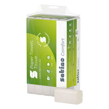 Handtücher Z-Falz Satino Comfort weiss 24x24cm, 2-lagig