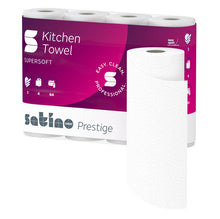 Haushaltrollen Satino Prestige weiss, 3-lagig 51 Blatt, 26x22cm