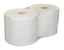 Putztuchrollen Maxi 2000, 1-lag. weiss,100% Zellstoff 24x36cm,180