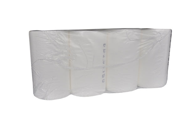 Putztuchrolle Mini 2-lagig, Zellstoff weiss, perforiert 20x36cm,