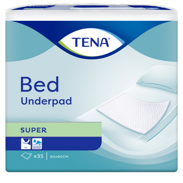 TENA Bed Super Krankenunterlagen mit Flocken 60x90cm/ 93 g