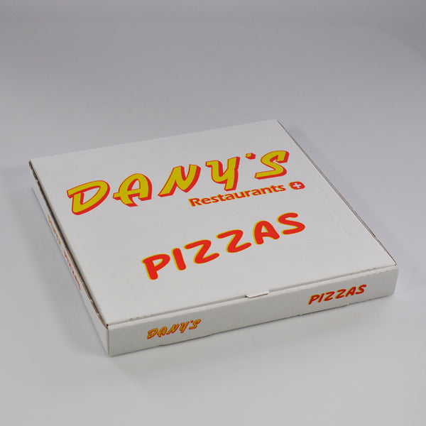Pizzakarton "Dany's" Modell Padova 2-farbig 26x26x3cm