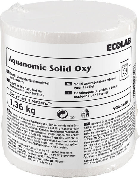 AQUANOMIC SOLID OXY Fleckenentfernung 2 x 1.36 Kg