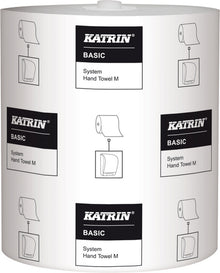 Handtuchrolle Katrin Basic System Rolle M naturweiss, 1-lagig 21c