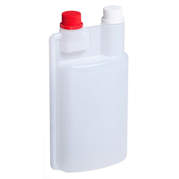 Dosierflasche 1000ml neutral weiss