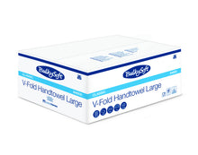 Handtücher Bulkysoft Classic V-Falz weiss, 2-lagig 24x21.5cm