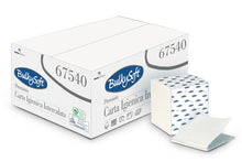 WC-Papier Bulkysoft Einzelblatt 2-lagig weiss, Zellstoff 250 Blat
