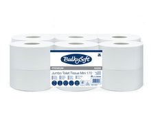 WC-Papier Minijumbo Bulkysoft Premium weiss, 2-lagig 9x35cm, 170m