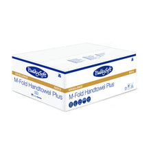 Handtücher Bulkysoft Premium M-Falz weiss, 2-lagig 21.5x32cm