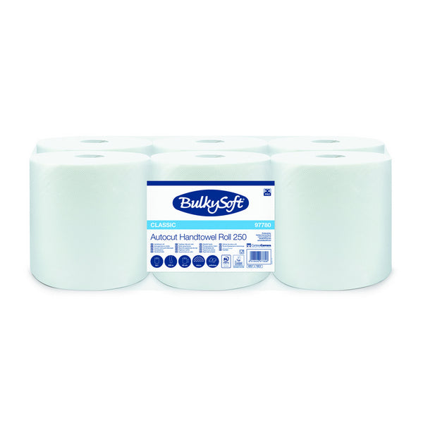 Handtuchrolle Bulkysoft Classic weiss, 2-lagig 20cm x 250lfm