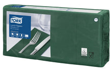Servietten 2-lagig Tork Advanced dunkelgrün 33x33cm, 1/8 Falz