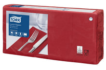 Servietten 2-lagig Tork Advanced bordeaux 33x33cm, 1/8 Falz