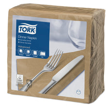 Servietten 2-lagig Tork Advanced biscuit 39x39cm, 1/4 Falz
