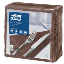 Servietten 2-lagig Tork Advanced braun 39x39cm, 1/4 Falz
