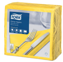 Servietten 2-lagig Tork Advanced gelb 39x39cm, 1/4 Falz
