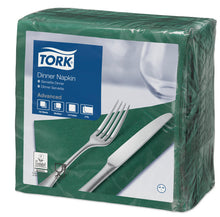 Servietten 2-lagig Tork Advanced dunkelgrün 39x39cm, 1/4 Falz