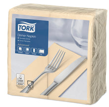 Servietten 2-lagig Tork Advanced sand 39x39cm, 1/8 Falz