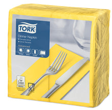 Servietten 2-lagig Tork Advanced gelb 39x39cm, 1/8 Falz