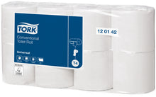 WC-Papier Universal Tork, 1-lagig weiss 10x14cm, 400cps