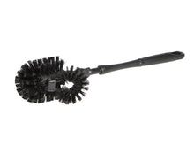 WC Bürste Flex mit Randreiniger schwarz Ø 8cm