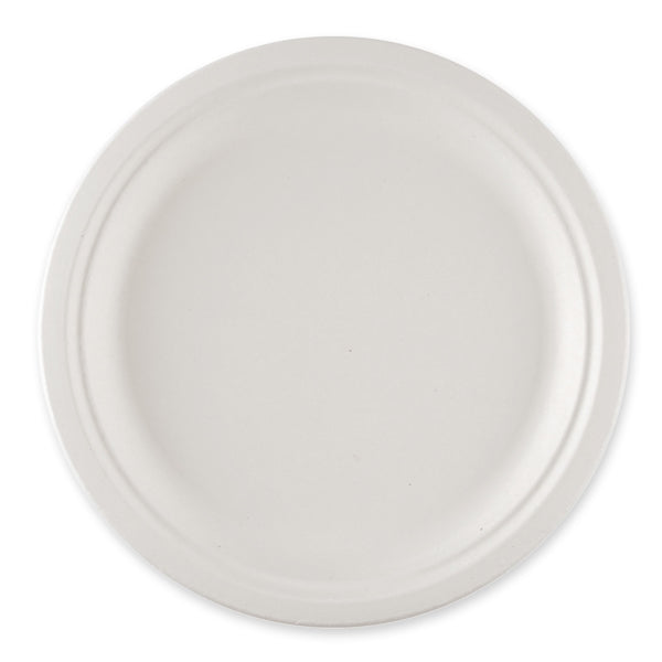 Teller aus Bagasse weiss Ø26cm