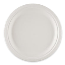 Teller aus Bagasse weiss Ø26cm