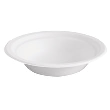 Suppenschale aus Bagasse, 460ml weiss Ø18x3.8cm