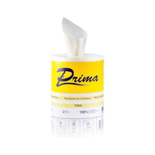 Putztuchrolle TIRA Prima, 2-lagig weiss, Zellstoff 18x22cm, 500cp