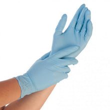 Handschuhe Nitril SAFE PREMIUM blau S
