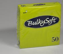 Servietten Bulkysoft 2-lagig, 1/4 Falz kiwi 33x33cm